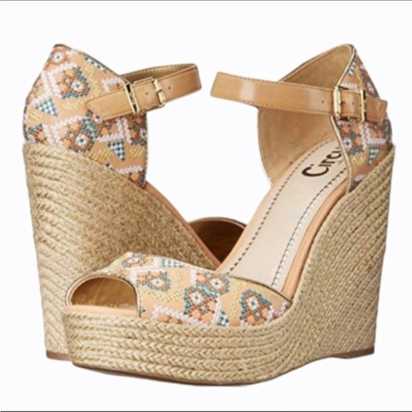 NWOT Circus / Sam Edelman Wedge Espadrilles - Picture 1 of 6